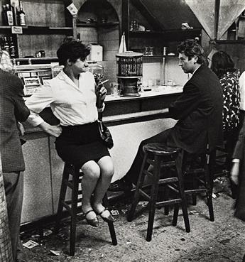 ANDERS PETERSEN (1944- ) Untitled (from the Café Lehmitz Series).